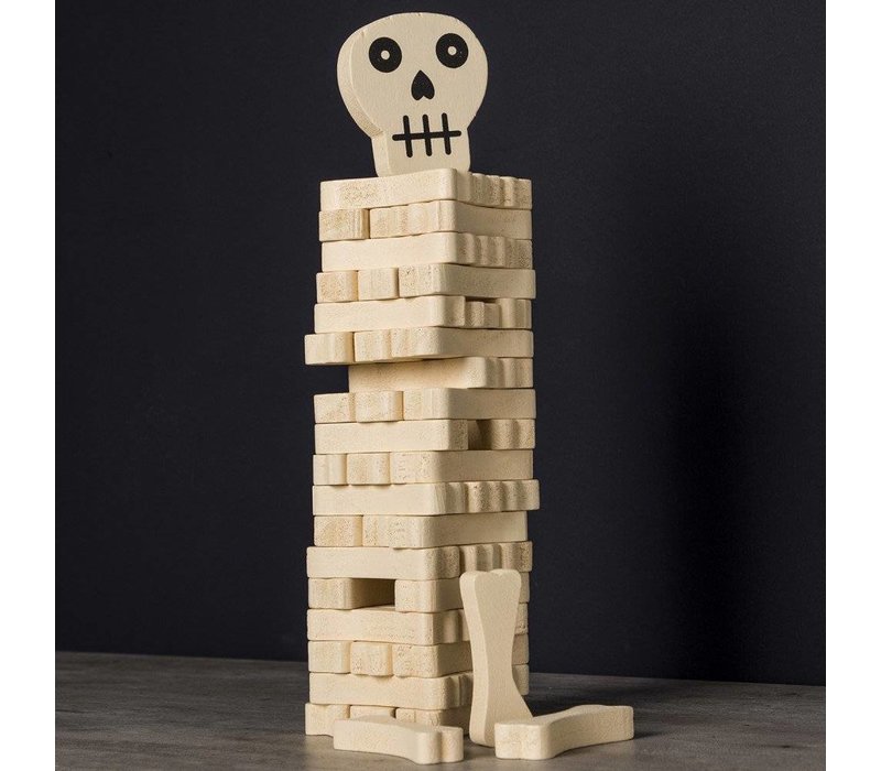 Kikkerland Stack the Bones Game