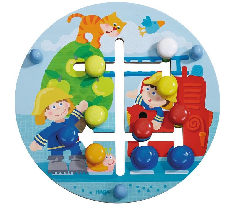 Haba Motor Skills Board Fire Department World