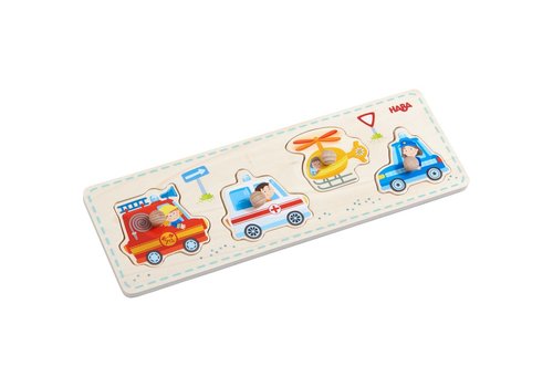 Haba Haba Puzzle Véhicules D'urgence