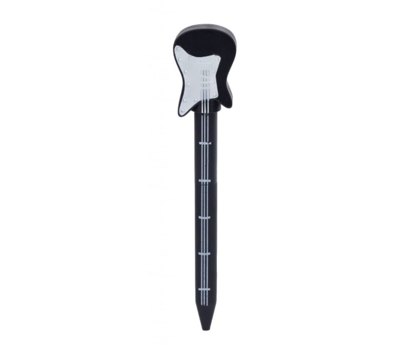 Kikkerland Stylo Guitare Rouge & Noir