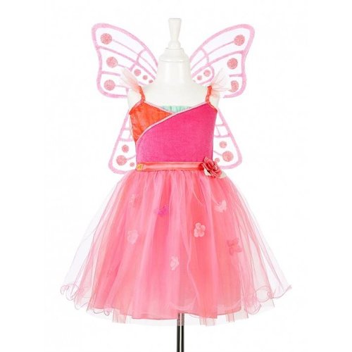 Souza! Yoline Dress with wings Fuchsia-coral 5-7 years 