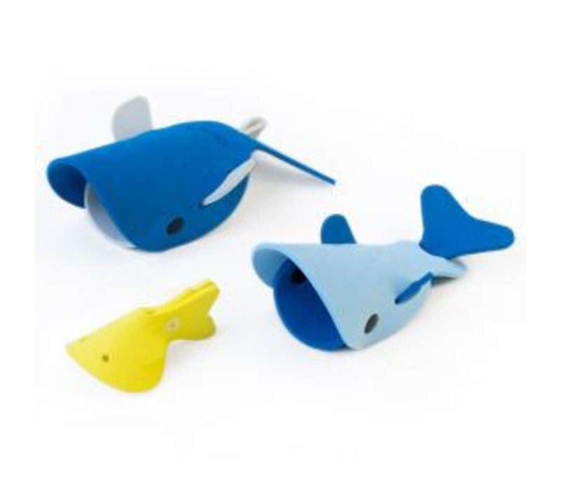 Quutopia Set Puzzle Bain 3D Baleines
