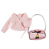 Kruselings Kruselings Veste Rose Cache Coeur avec Sac