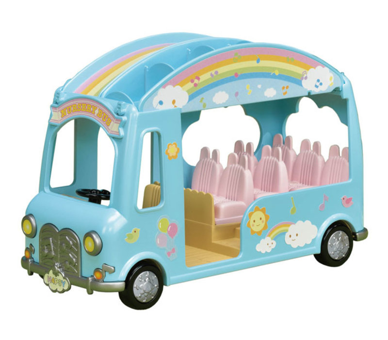 Sylvanian Families Bus Bébé Arc-En-Ciel