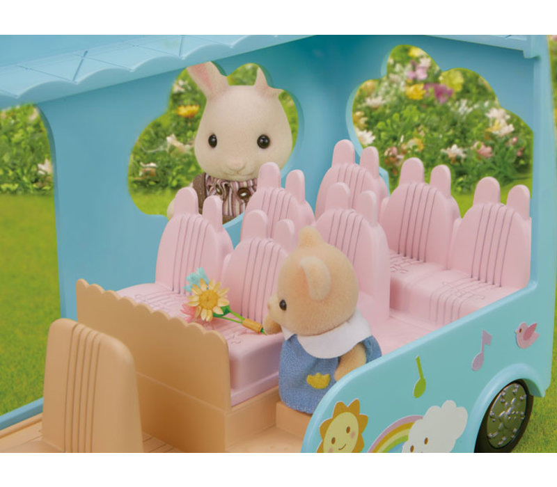 Sylvanian Families Baby Sunshine Nursery Bus