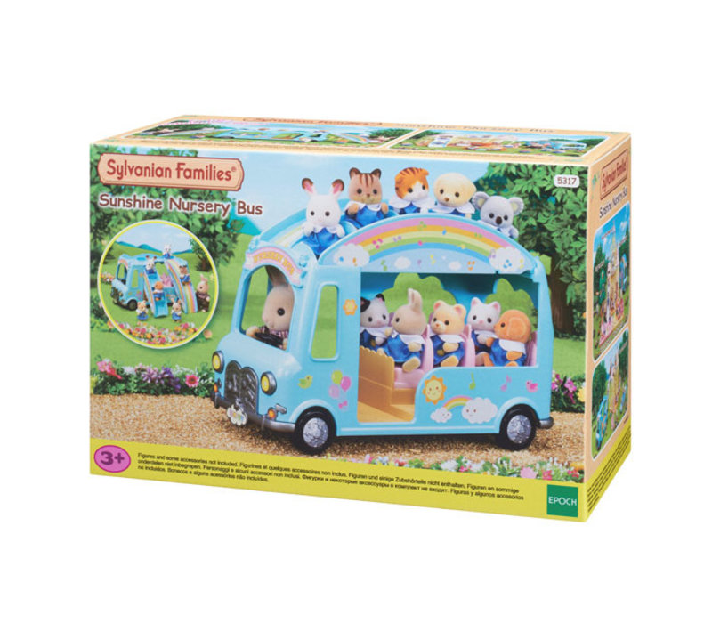 Sylvanian Families Bus Bébé Arc-En-Ciel