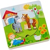 Haba Haba Wooden Puzzle Farm Friends