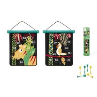 Scratch Magnetisch Dartspel' Tropical Jungle' Medium