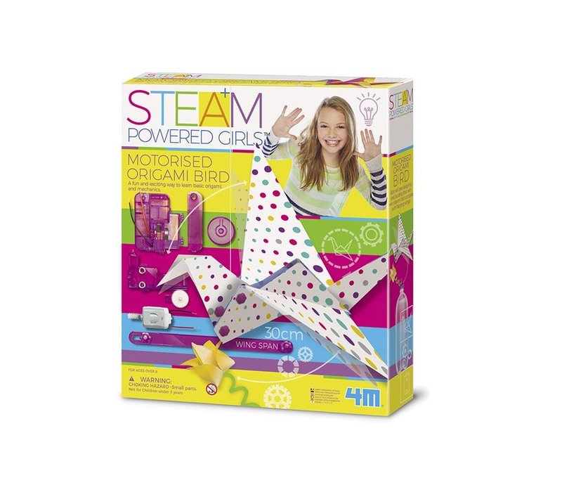 4M Steam: Powered Girls Gemotoriseerde Origamivogel