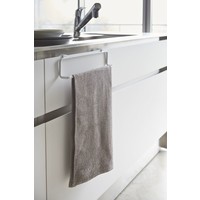 Yamazaki  Kitchen Towel Hanger Tower Wide White