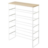 Yamazaki Shoe Rack  6 Tier Tower White