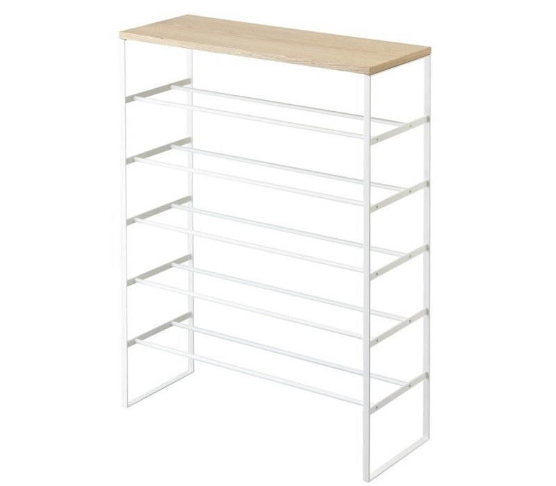 Yamazaki Shoe Rack  6 Tier Tower White