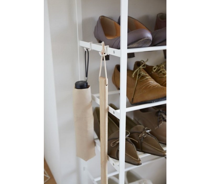 Yamazaki Shoe Rack 6 Tier Tower White Fanthome Com