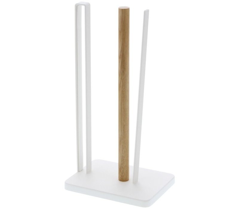 Yamazaki Tosca Paper Towel Holder White