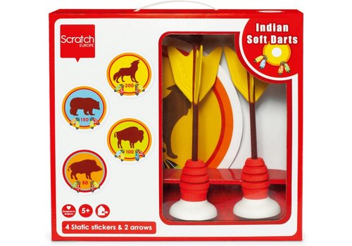 Scratch Scratch Soft Darts Jeu de Flèches Indiens