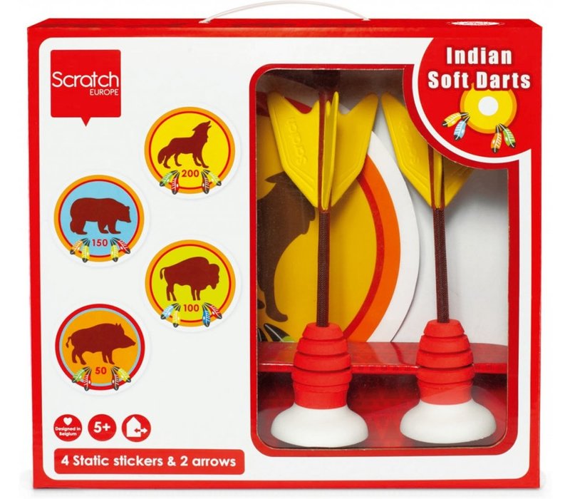 Scratch Soft Darts Jeu de Flèches Indiens