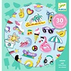 Djeco Djeco Puffy Stickers California 30 pcs