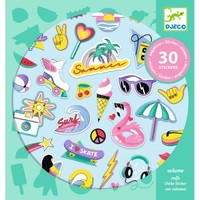 Djeco  Puffy Stickers Californië 30 st