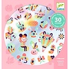 Djeco Djeco Stickers Iridescent Lovely Rainbow 30 pcs