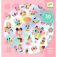 Djeco Stickers Iridescent Lovely Rainbow 30 pcs