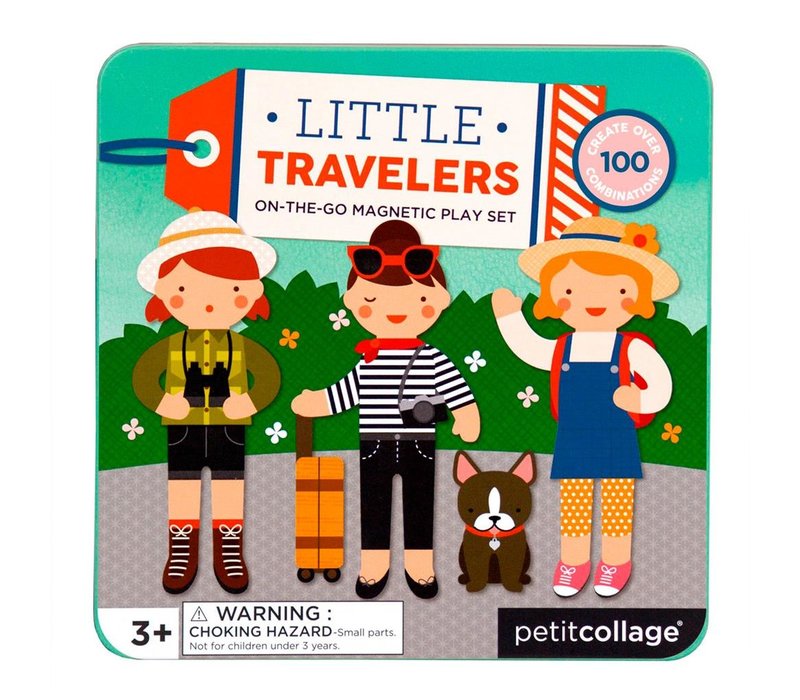 Petit Collage Magnetisch Spel On-The-Go: Little Travelers