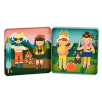 Petit Collage On-The-Go Magnetic Play Set: Little Travelers