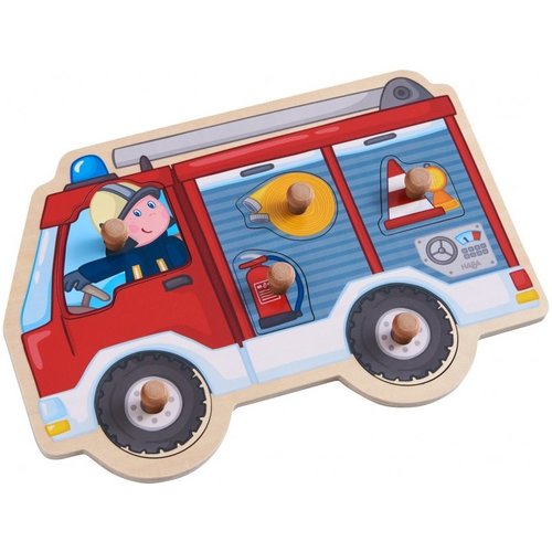 Haba Puzzle Camion de Pompiers 