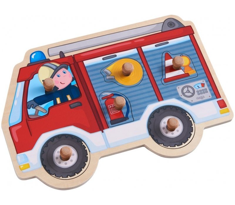 Haba Puzzle Camion de Pompiers