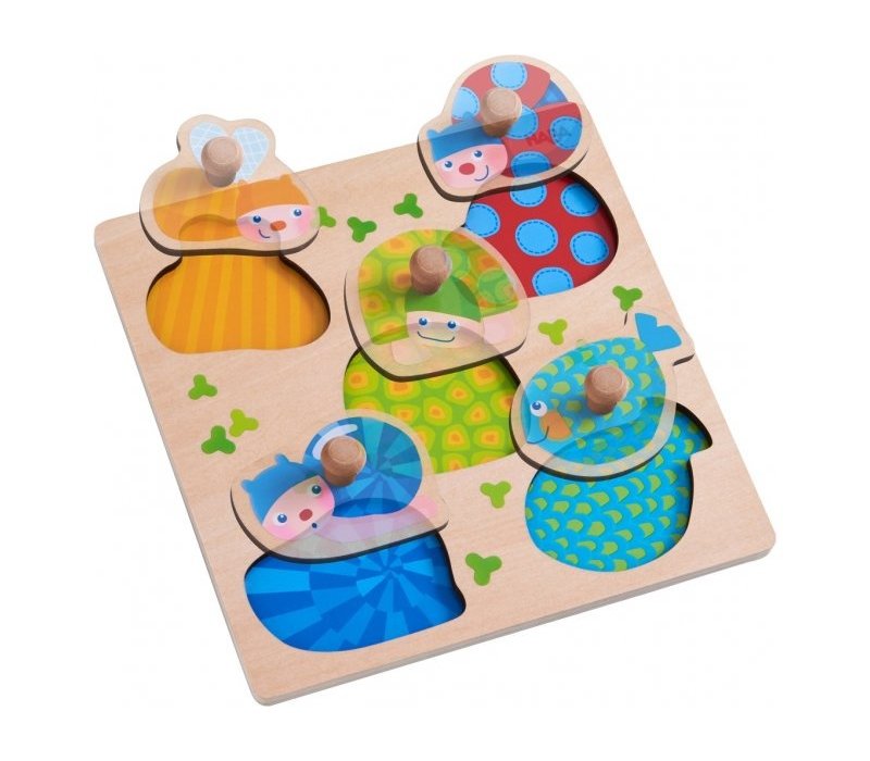 Haba Clutching Puzzle Colourful Animals
