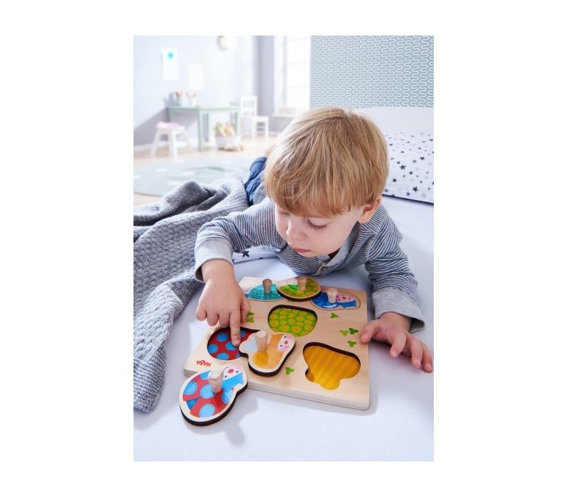 Haba Puzzle Animaux Multicolorer