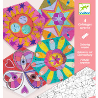 Djeco Coloriages Surprises Mandalas Constellation