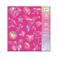 Djeco Scratch Art Stickers Diamond