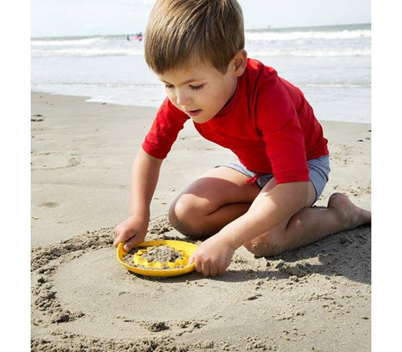 Quut Moule de Sable Coeur Jaune