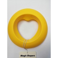 Quut Sand Mould Heart Yellow