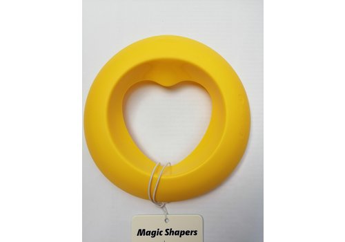 Quut Quut Sand Mould Heart Yellow