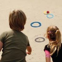 Quut Ringo Petanque Spel 6 Ringen + 1 Bal