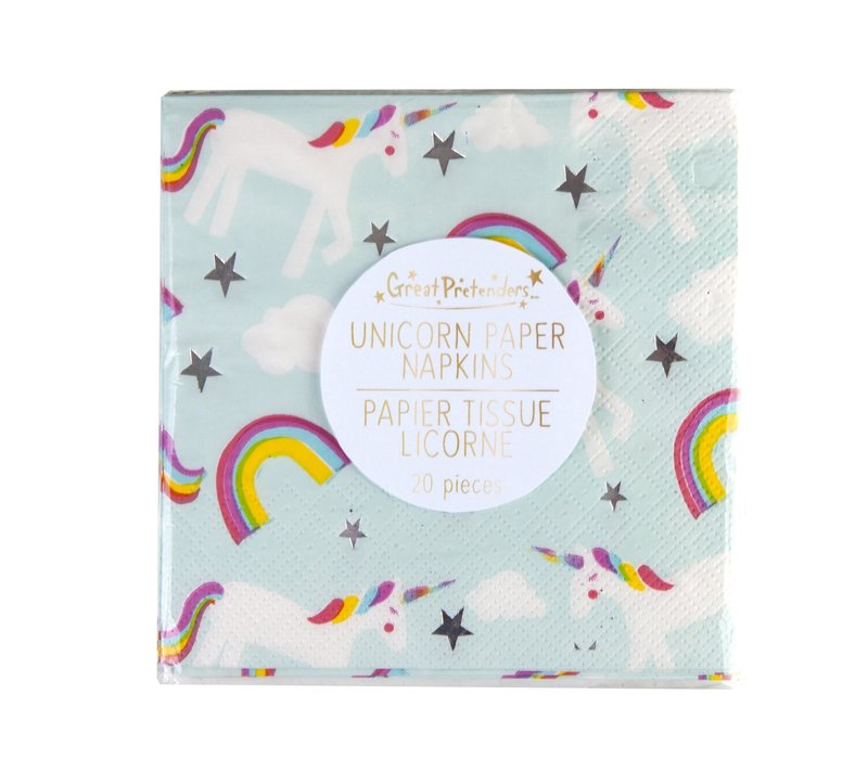 Great Pretenders Paper Napkins Unicorn