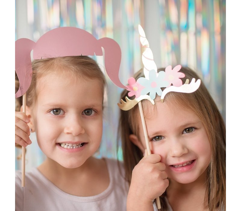 Great Pretenders Unicorn Photo Booth Prop Kit