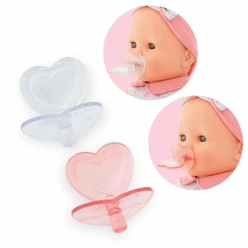 Corolle Set of 2 Pacifiers Dolls 36 and 42 cm 