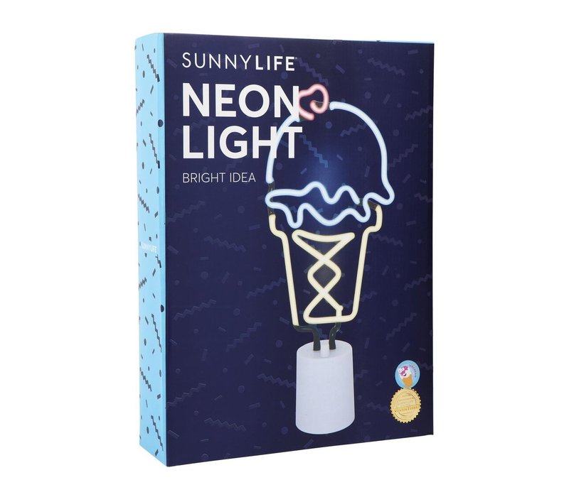 Sunnylife Neon Light Crème Glacée