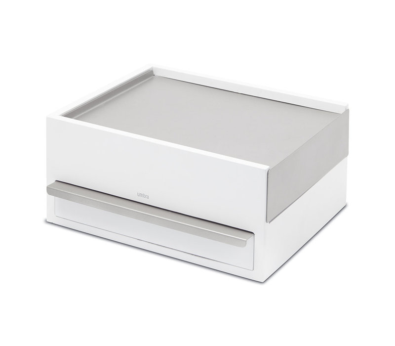 Umbra Stowit Jewelry Box Grey/White