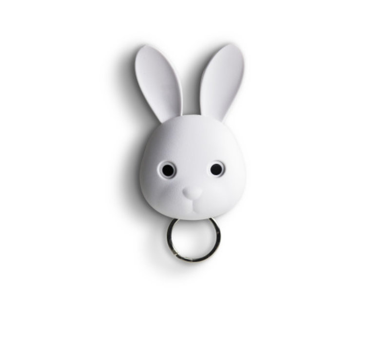 Qualy Bella Bunny Key Holder White