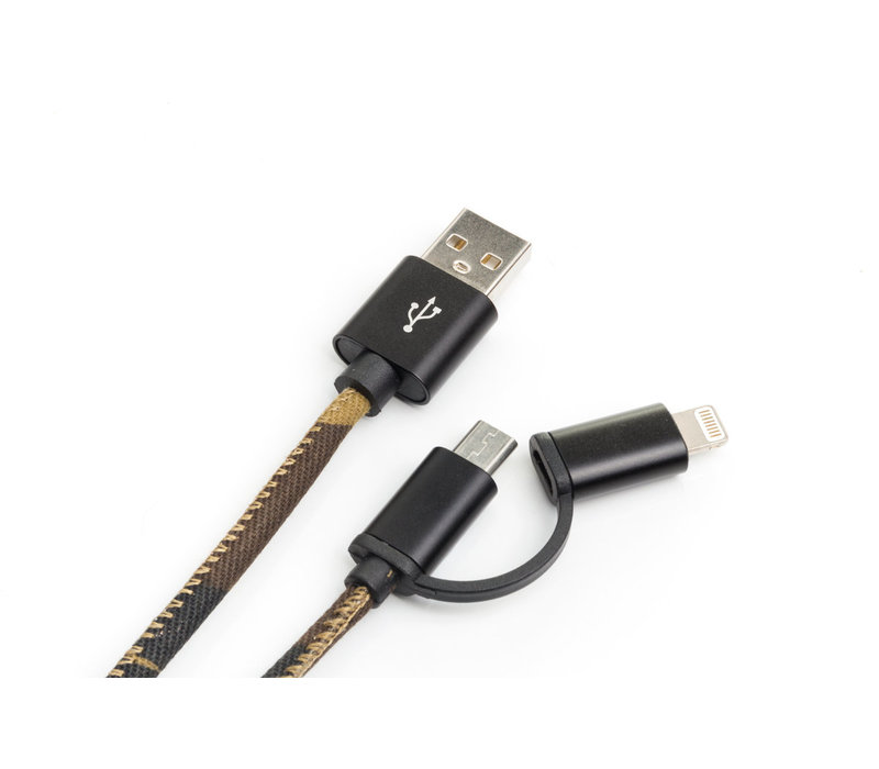 Suck UK USB Charging Cable Camouflage Edition