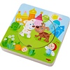 Haba Haba Wooden Puzzle Frolicking Animal Children