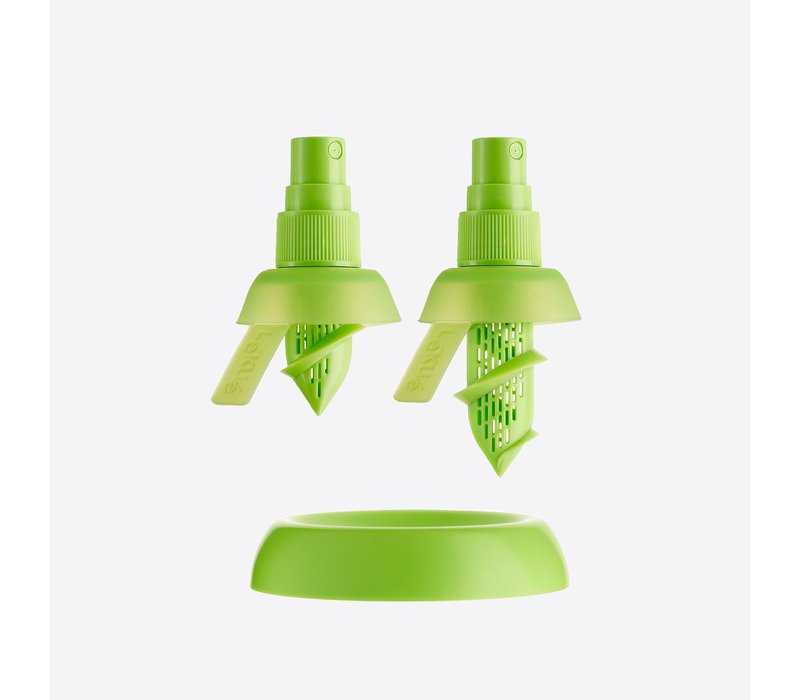 Lekue Set de 2 Sprays pour Citrons et Citrons Vert