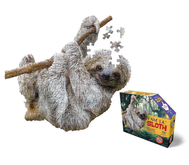 Madd Capp Jigsaw Puzzle I Am Lil Sloth 100 pc
