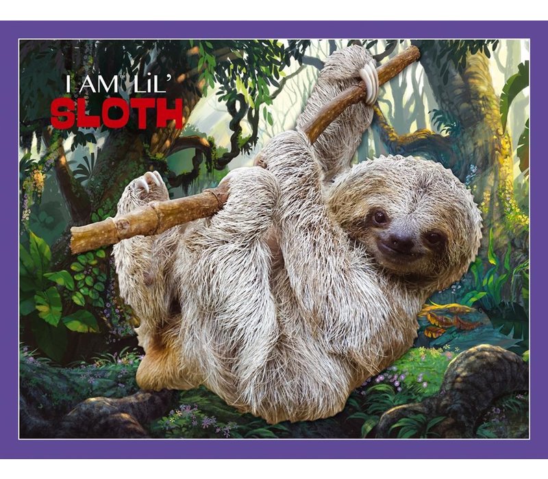 Madd Capp Jigsaw Puzzle I Am Lil Sloth 100 pc