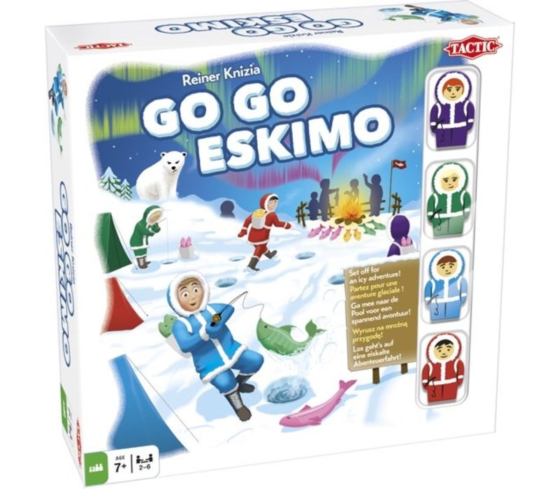 Tactic Go Go Eskimo  Board Game