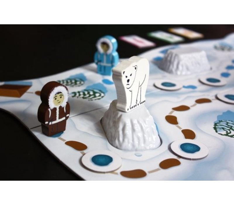 Tactic Go Go Eskimo  Board Game