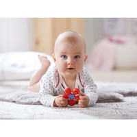 Haba Teething Toy Star Red